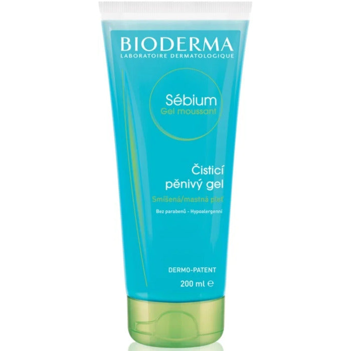 Bioderma SÉBIUM Gel Moussant valomasis ir putojantis gelis (mišriai ir riebiai odai) - valomasis putojantis gelis