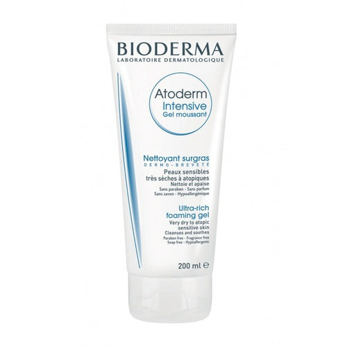 Bioderma „Atoderm Intensive Gel Moussant“ itin sodrus putojantis dušo gelis