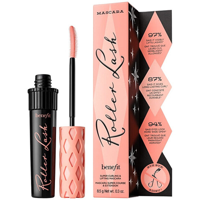 Benefit Blakstienų tušas „Roller Lash“ – blakstienų tušas riestoms blakstienoms (juodos spalvos)