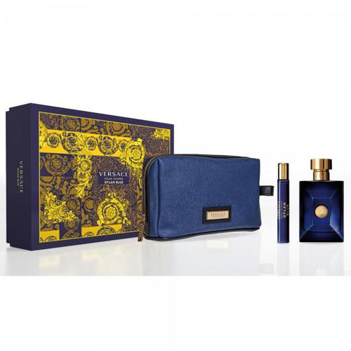 Versace Dylan Blue SET EDT 100 ml + EDT 10 ml + Cosmetic Bag
