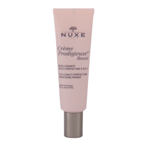 „Nuxe Creme Prodigieuse Boost 5-in-1 Smoothing Primer“ – skaistinamasis ir lyginamasis makiažo pagrindas
