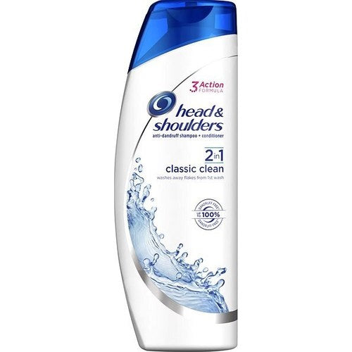 „Head & Shoulders Classic Clean“ šampūnas ir kondicionierius nuo pleiskanų – 2 viename šampūnas ir kondicionierius nuo pleiskanų - Glamur