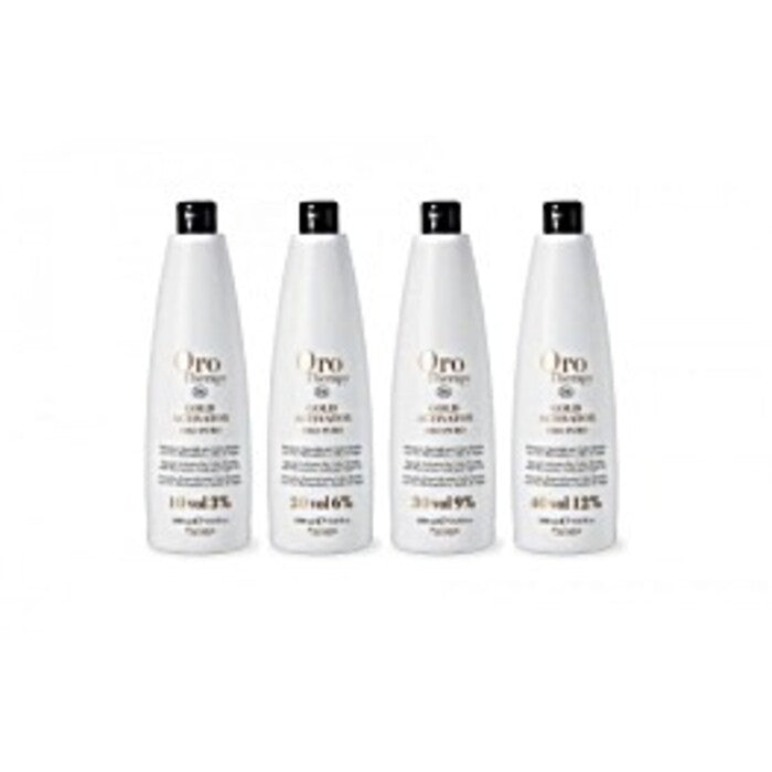 Fanola Oro Therapy 24 karatų aukso aktyvatorius Oro Puro 6% 20 tūrio. - Glamur