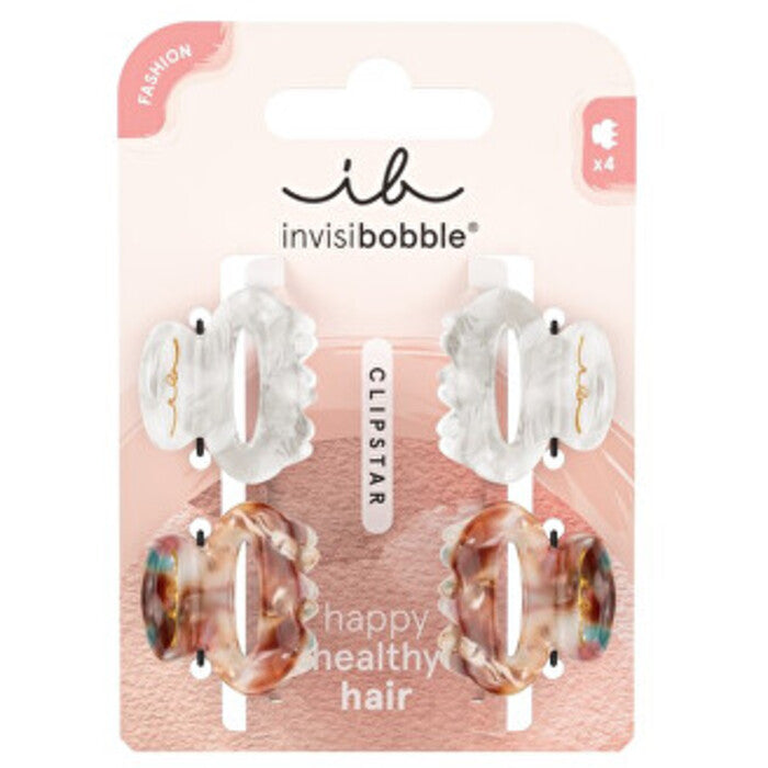 Invisibobble Clipstar Petit Bijoux S - plaukų segtukas (4 vnt.)
