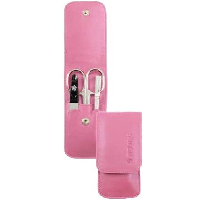 Pfeilring Solingen manicure set, 3 parts, pink