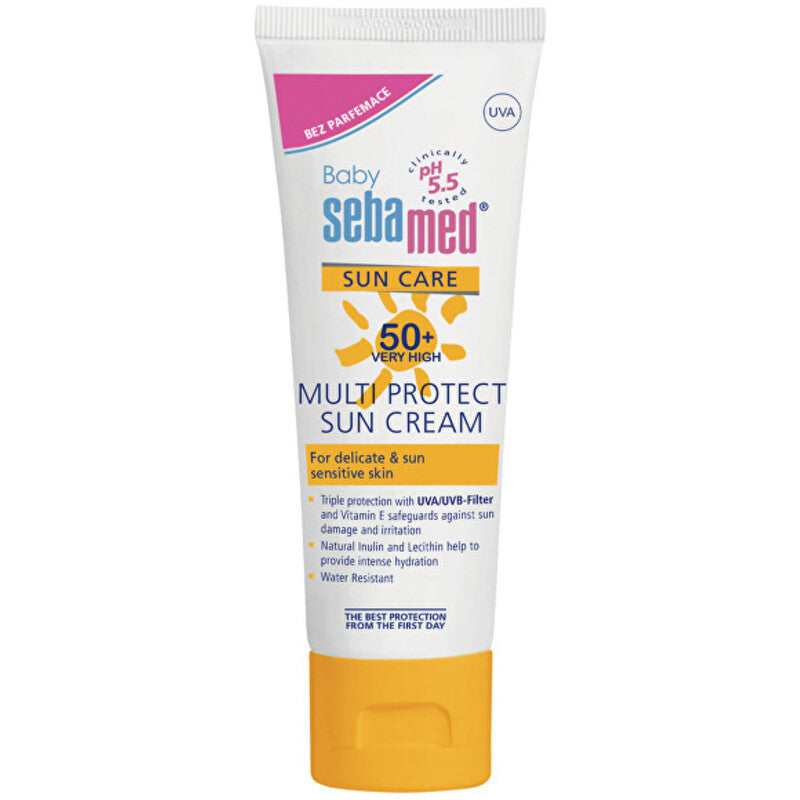 Sebamed Baby Multi Protect Sun Cream OF 50+ - Kremas nuo saulės be kvepalų