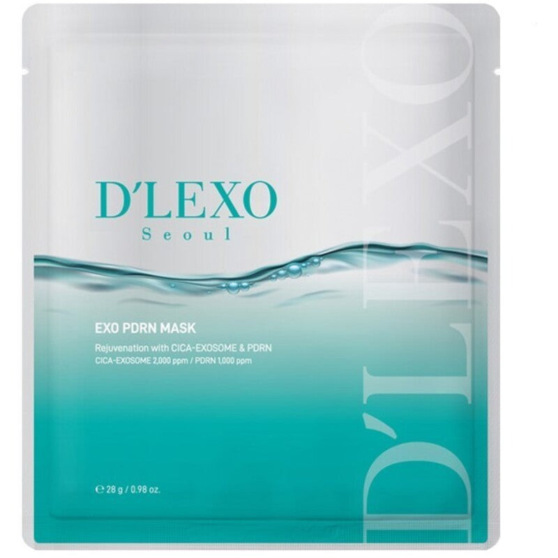 Dermaline D'LEXO Seoul Exo PDRN kaukė - atjauninanti lakštinė kaukė su lašišos DNR