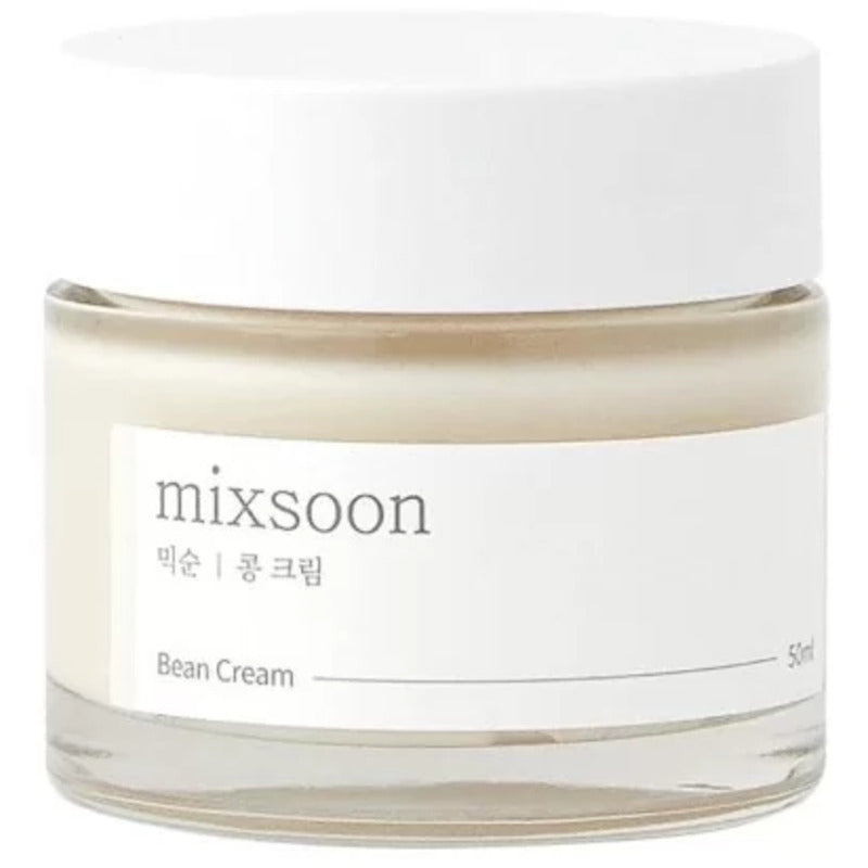 Mixsoon Bean Cream is a moisturizing and firming skin cream with fermented ingredients.