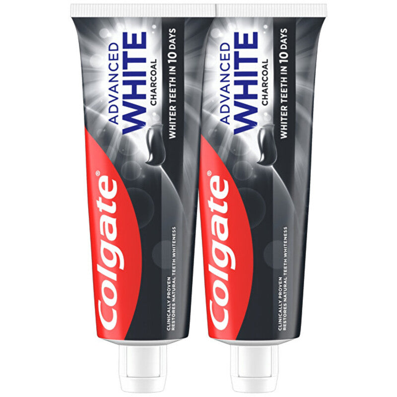 Colgate Advanced White Charcoal Duo Toothpaste Whitening Toothpaste
