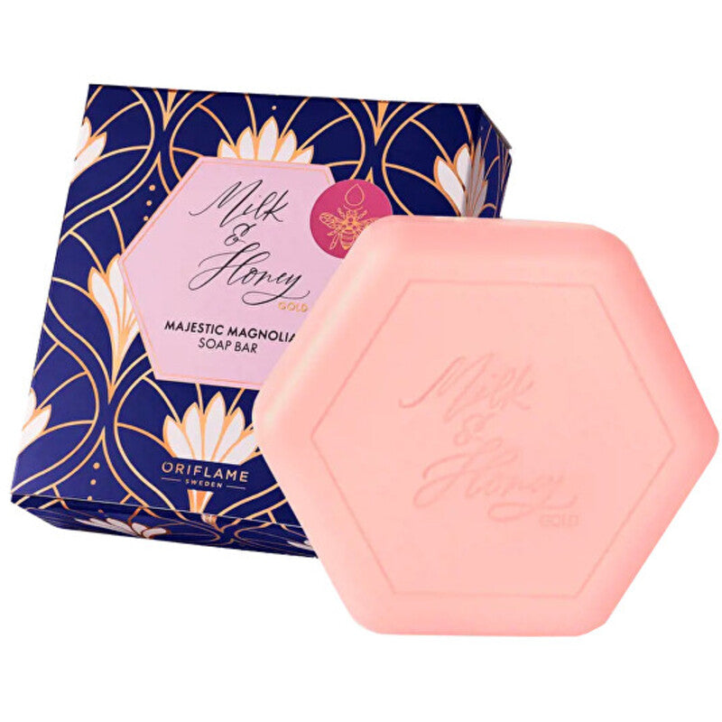 Oriflame Muilo gabalėlis „Milk & Honey Gold Majestic Magnolia“ – muilas