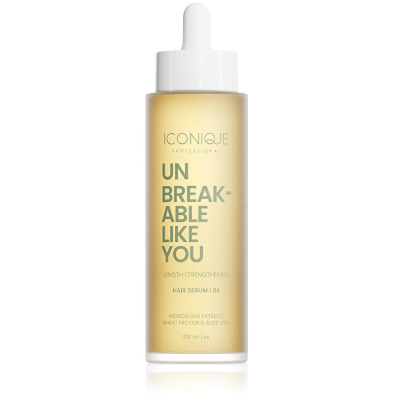 ICONIQUE Professional „Unbreakable Like You“ ilgio stiprinamasis plaukų serumas