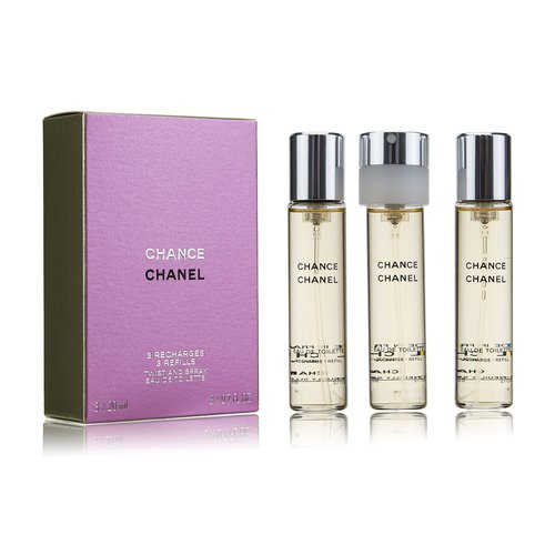 Chanel Chance EDT (3 x 20 ml) Papildymas