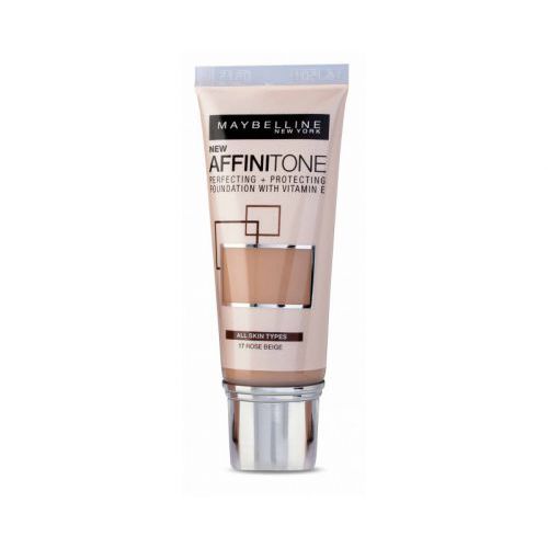 Maybelline „Affinitone + Protecting Perfecting Foundation“ makiažo pagrindas su vitaminu E, 30 ml – suvienodina makiažą su HD pigmentais.