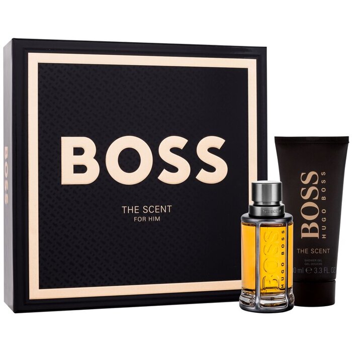 Hugo Boss The Scent dovanų rinkinys EDT 50 ml ir dušo gelis The Scent 100 ml