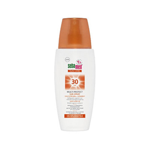 „Sebamed“ apsauginis purškiklis nuo saulės SPF 30 „Sun Care“ (daugiafunkcis apsauginis purškiklis nuo saulės), 150 ml