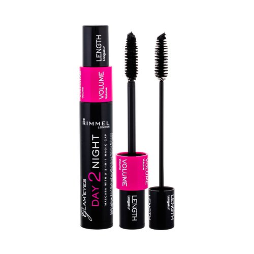 Rimmel Day 2 Night Eyelash Ink double-effect eyelash ink for eyelash extension and volume, 9 ml