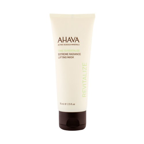 "Ahava Time To Revitalize Extreme Radiance" firming face mask comparative