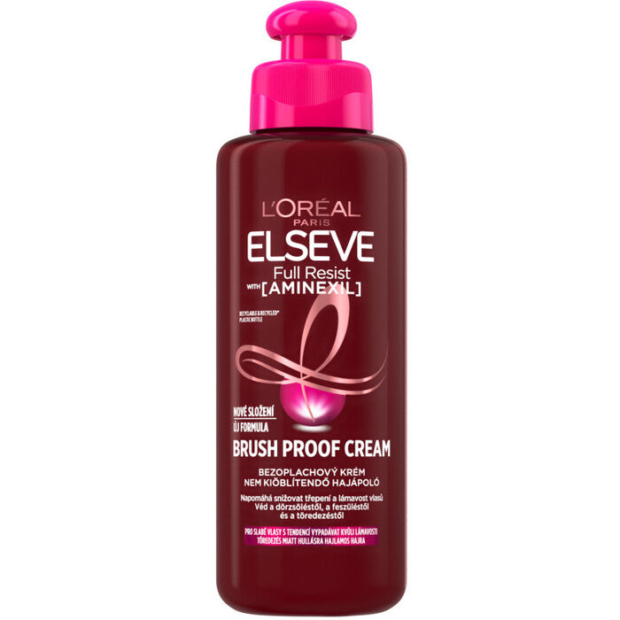 „L'Oréal Professionnel Arginine Resist X3 Full Resist Brush Proof Cream“ – stiprinamoji priemonė, kurios nereikia nuplauti.