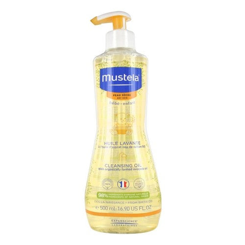 Mustela Bébé Cleansing Bath Oil - Švelnus vonios aliejus