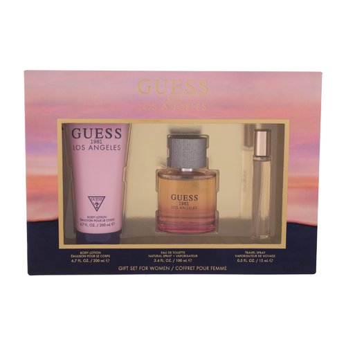 Guess Guess 1981 Los Angeles for women EDT gift set 100 ml, body lotion 200 ml and miniature EDT 15 ml