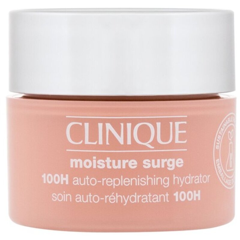 Clinique „Moisture Surge 100H“ automatiškai papildantis drėkiklis