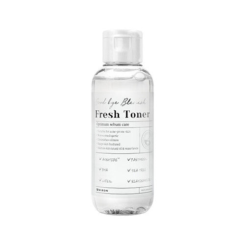 Mizon Good Bye Blemish Fresh Toner is a tonic for acne skin.