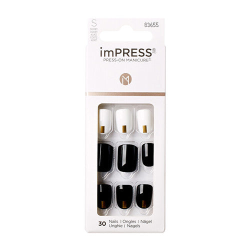 Kiss My Face ImPRESS Nails Midnight Drive 30 vnt