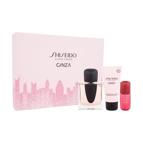 Shiseido Ginza Gift Set EDP 50 ml, body lotion 50 ml and face serum 10 ml