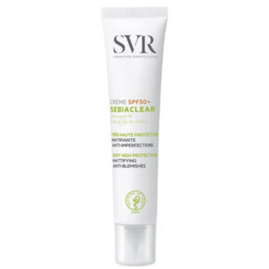 SVR Laboratoire SVR Sebiaclear kremas nuo saulės SPF 50+
