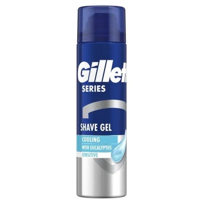 Gillette serijos jautrus eukalipto vėsinantis skutimosi gelis