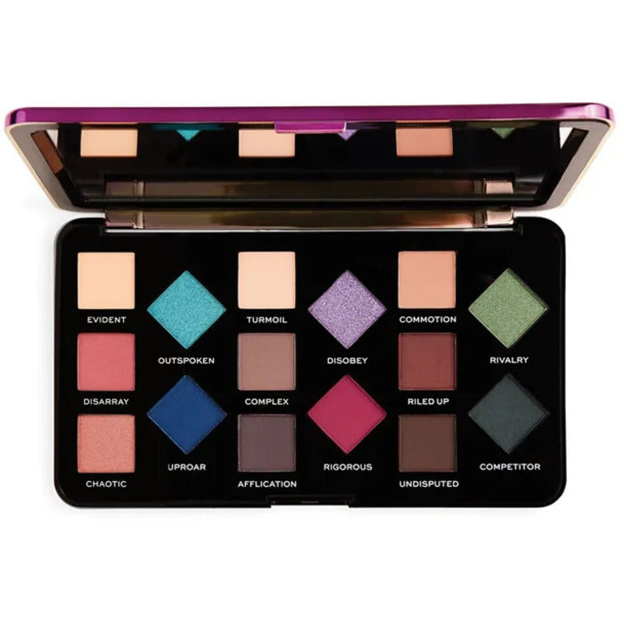 „Makeup Revolution Parental Advisory Piremonium“ paletė – dekoratyvinė paletė, 12 g