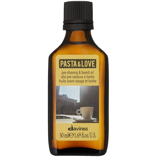 Davines Pasta & Love Pre-Shaving & Beard Oil – maitinamasis skutimosi aliejus