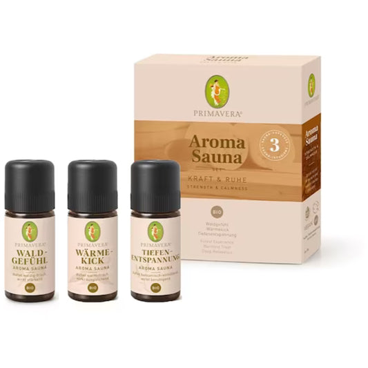 Primavera Strength & Calmness Aroma Sauna - pažintinis rinkinys