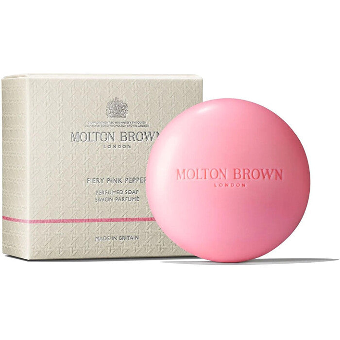 Molton Brown Fiery Pink Pepper parfumuotas muilas – kietas muilas