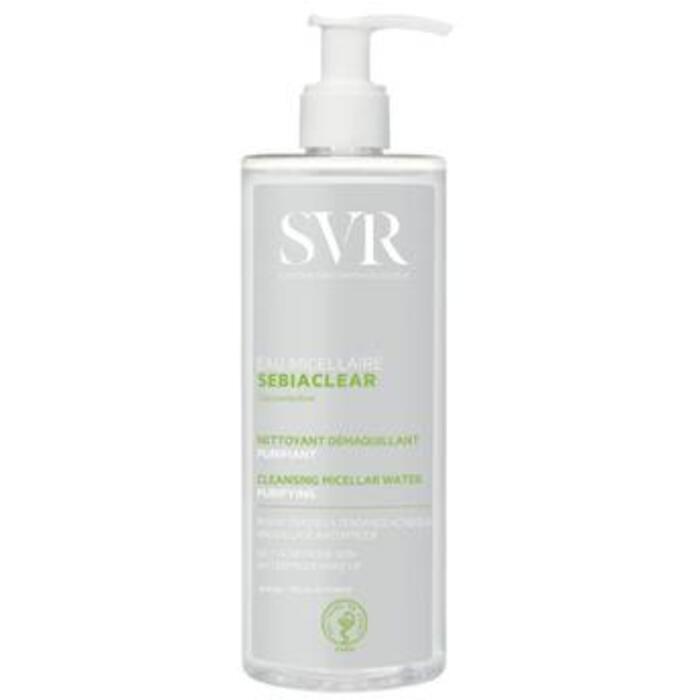 SVR Laboratoire Eau Micellaire Sebiaclear – Valomasis losjonas su matiniu efektu
