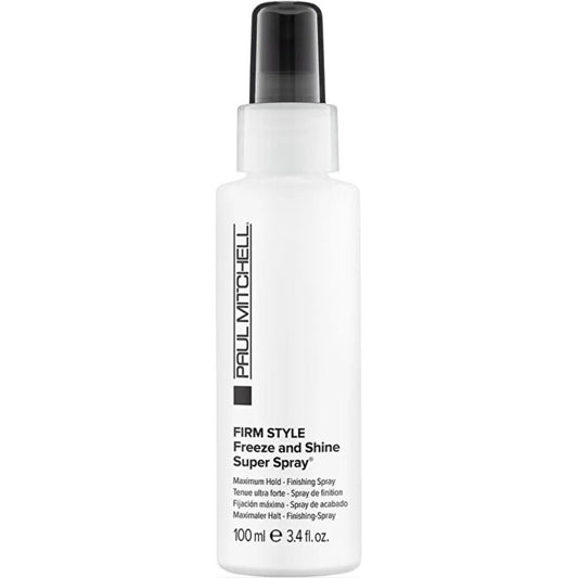 Paul Mitchell Firm Style Freeze ir Shine Super Spray maksimalaus fiksavimo baigiamasis purškiklis – Plaukų lakas su maksimaliu fiksavimu