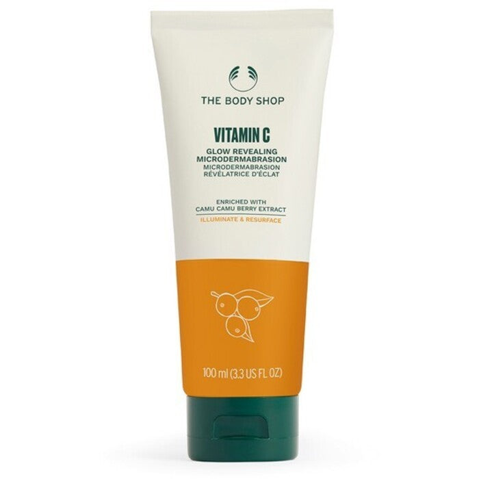 „The Body Shop“ vitamino C švytėjimą atskleidžianti mikrodermabrazija