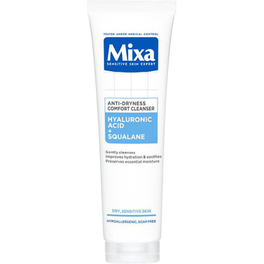 „Mixa Anti-Dryness Comfort Cleanser“ – valomasis gelis nuo sausumo