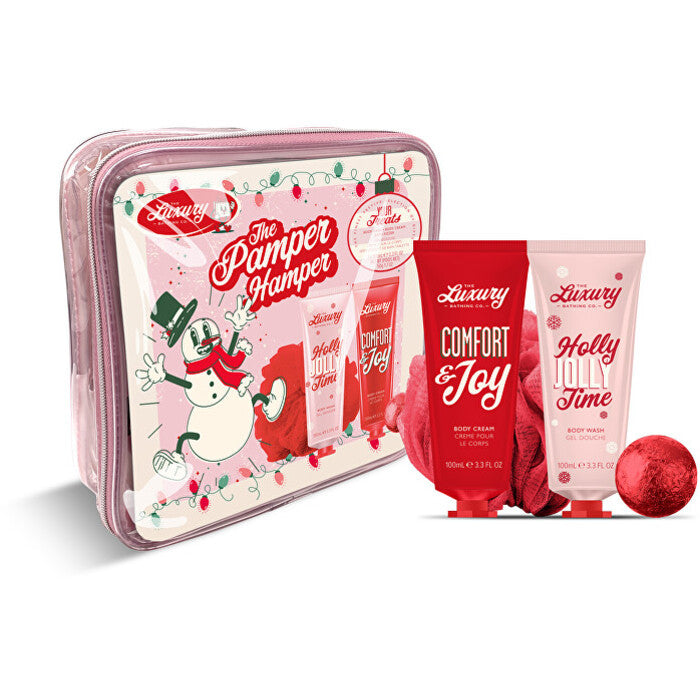 Grace Cole The Pamper Hamper (Cocoa & Vanilla) rinkinys – kūno priežiūros dovanų rinkinys