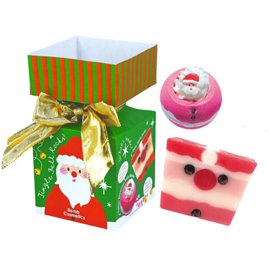 „Bomb Cosmetics“ dovanų rinkinys „Jingle Bell Rock Mini Cracker“