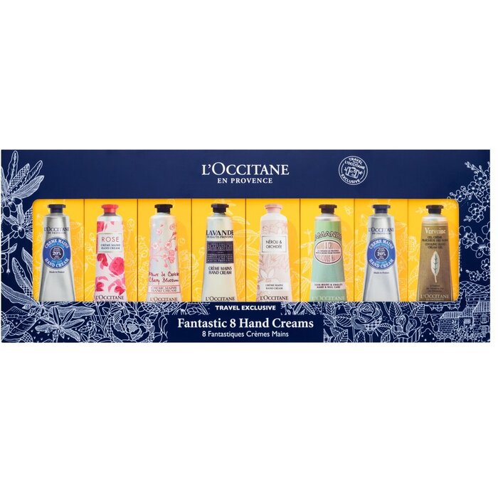 L'occitane Fantastic 8 Hir Creams Set - Dovanų rinkinys rankų kremų