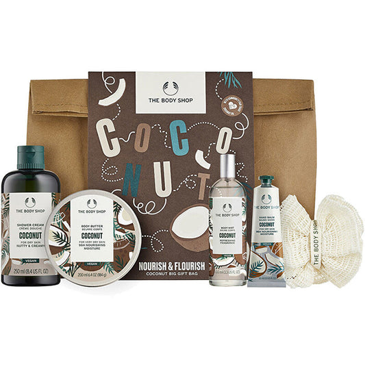 „The Body Shop Coconut Big Set“ – kūno priežiūros dovanų rinkinys