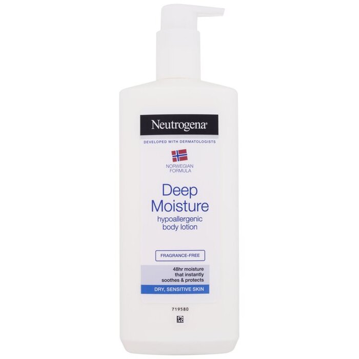 „Neutrogena Norwegian Formula Deep Moisture“ sausai, jautriai odai (sausai ir jautriai odai)