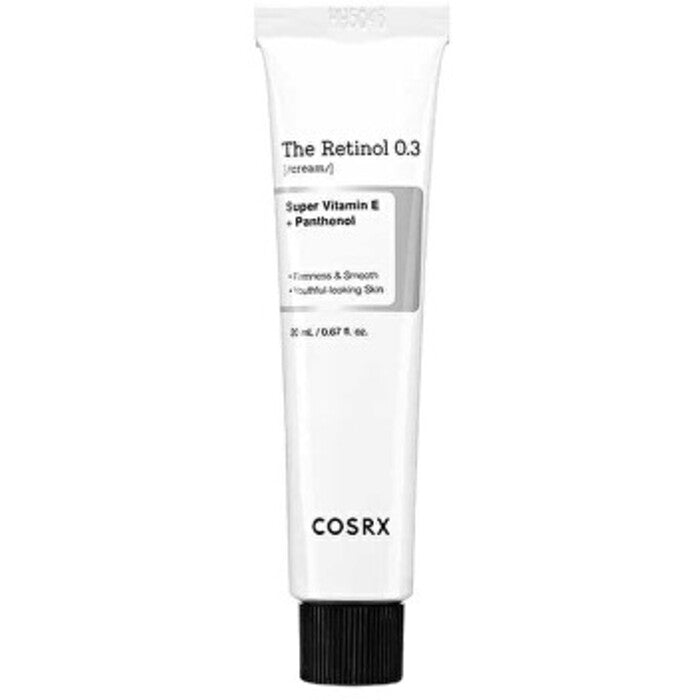 COSRX „Retinol 0.3“ kremas – kremas nuo raukšlių su retinoliu.