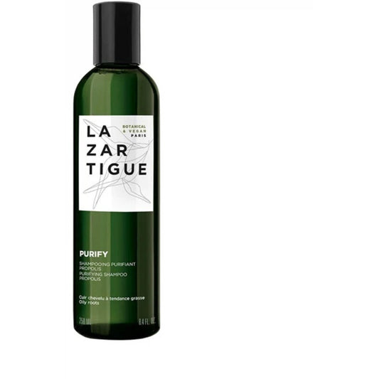 Lazartigue „Purify“ valomasis šampūnas – valomasis šampūnas riebiai galvos odai be silikono ir sulfatų