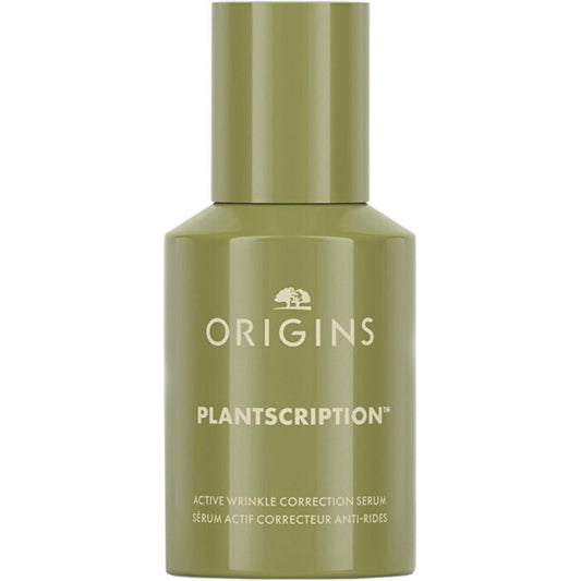 „Origins Plantscription“ aktyvus raukšlių korekcijos serumas – odos serumas nuo raukšlių
