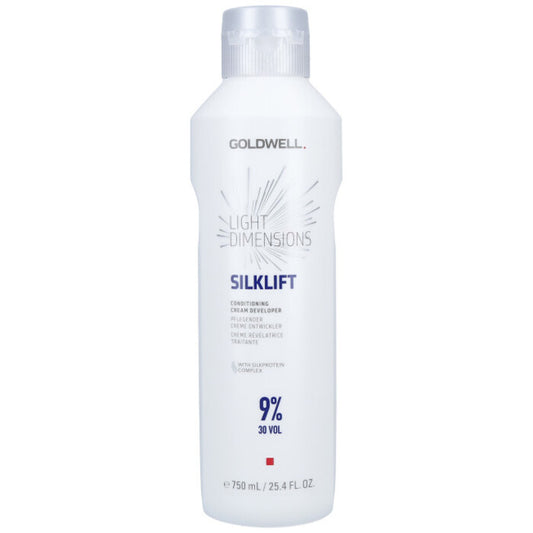 „Goldwell Light Dimensions Silklift“ kondicionuojantis kreminis oksidantas 9 %, 30 tūrio.