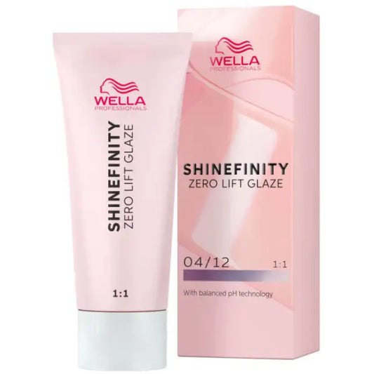 Wella Professional Shinefinity Zero Lift Glaze - pusiau nuolatinė spalva - šalti atspalviai 60 ml