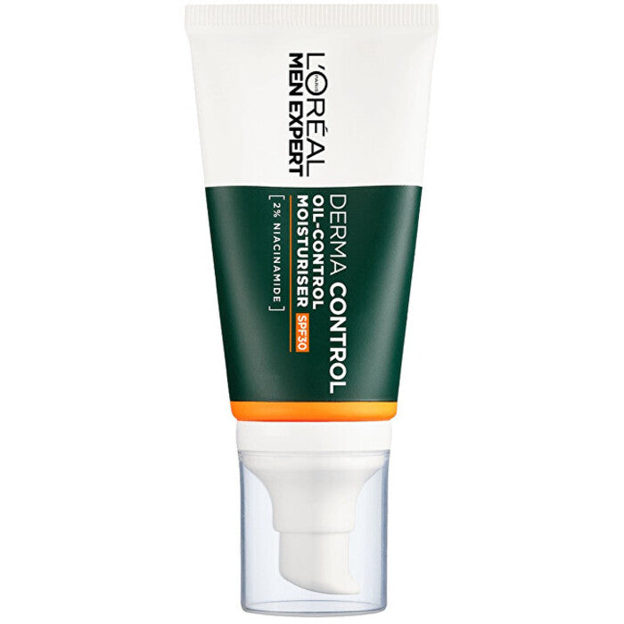 L´Oréal Men Expert Derma Control Oil-Control Moisturizer SPF 30 – Drėkinamasis kremas nuo odos trūkumų