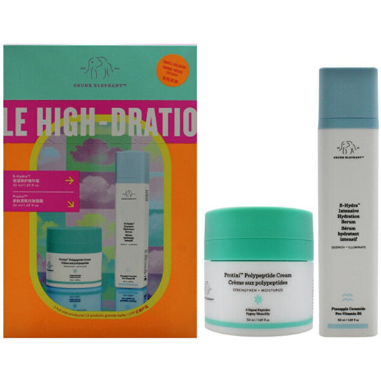 "Drunk Elephant The Mile High-Dration Club Set" Skin Care Gift Set